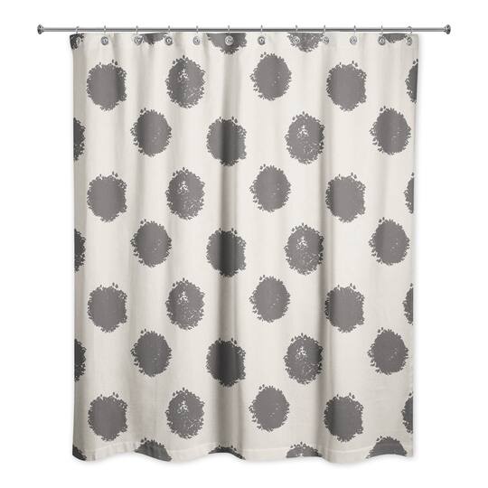 Polka Dots Shower Curtain